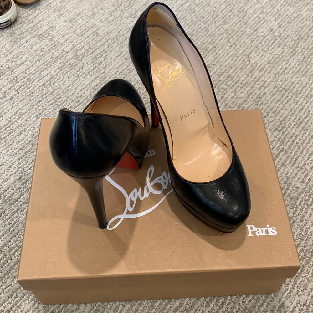Christian Louboutin black heels